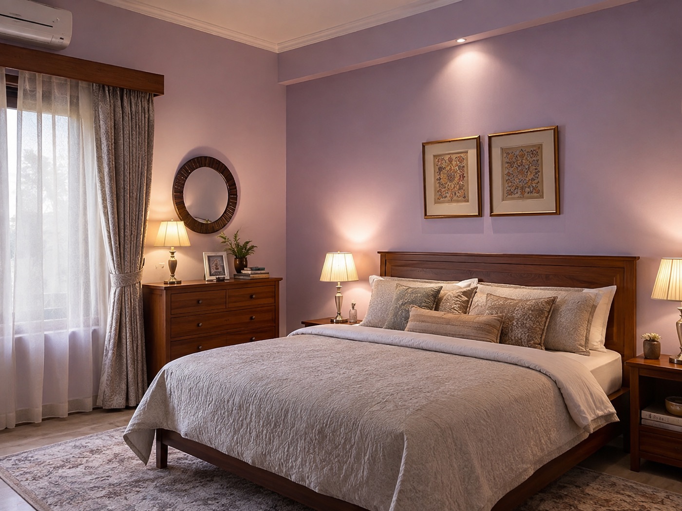 Bedroom wall painting